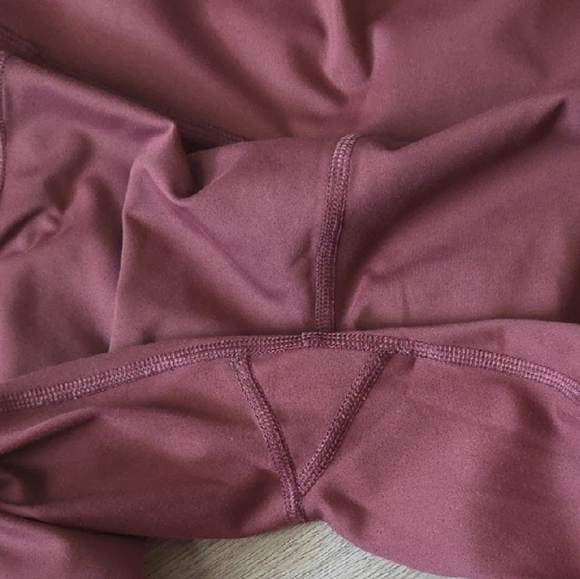 90 Degree By Reflex Dusty Rose Leggings - Picture 3 of 5